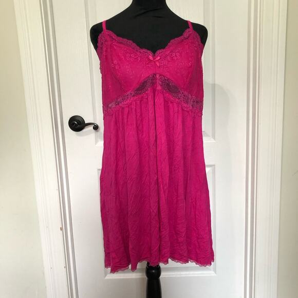 Inc International Concepts Women's Night Gown Lace Lingerie Pink Size‎ XL NWT - Picture 4 of 9